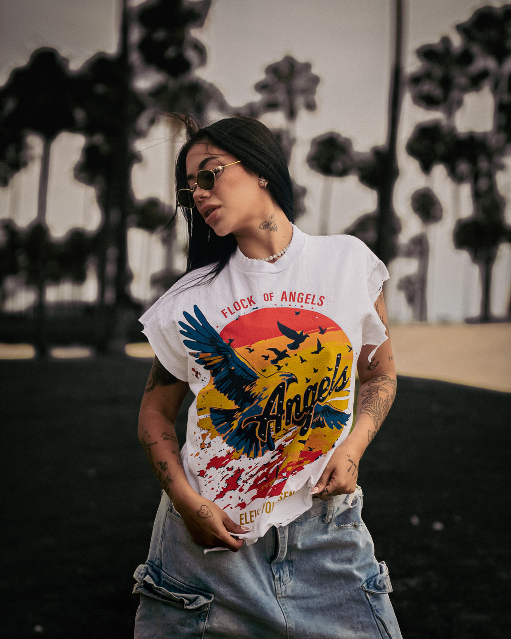 F.O.A  BIRD TEE