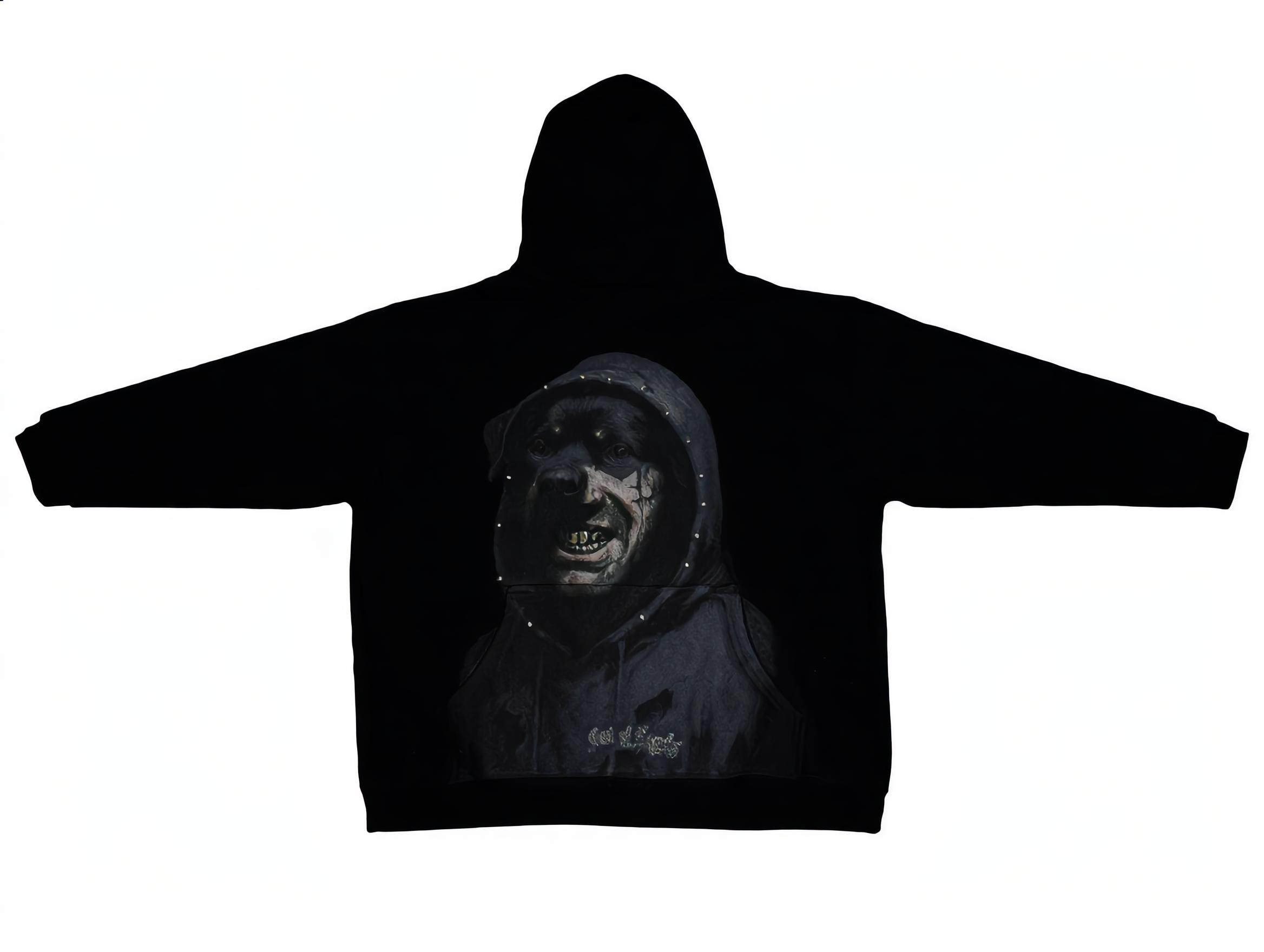 DOG FACE HOODIE