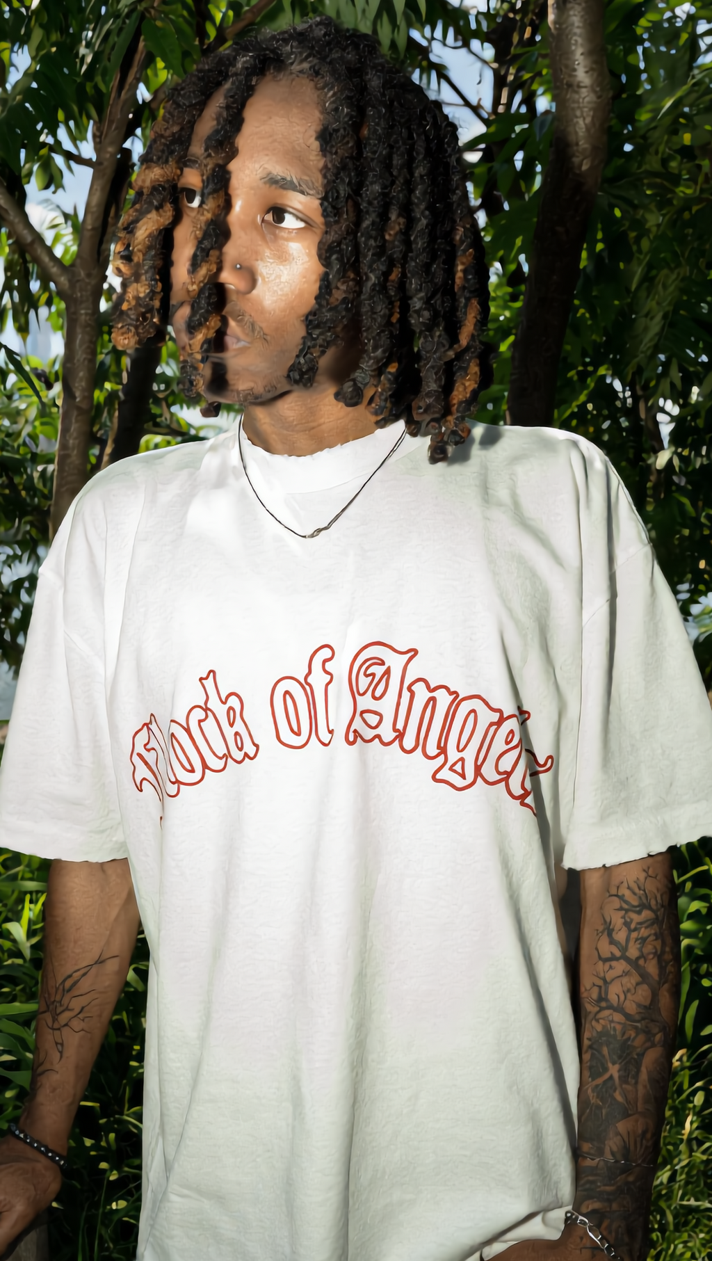 F.O.A SCROLL TEE