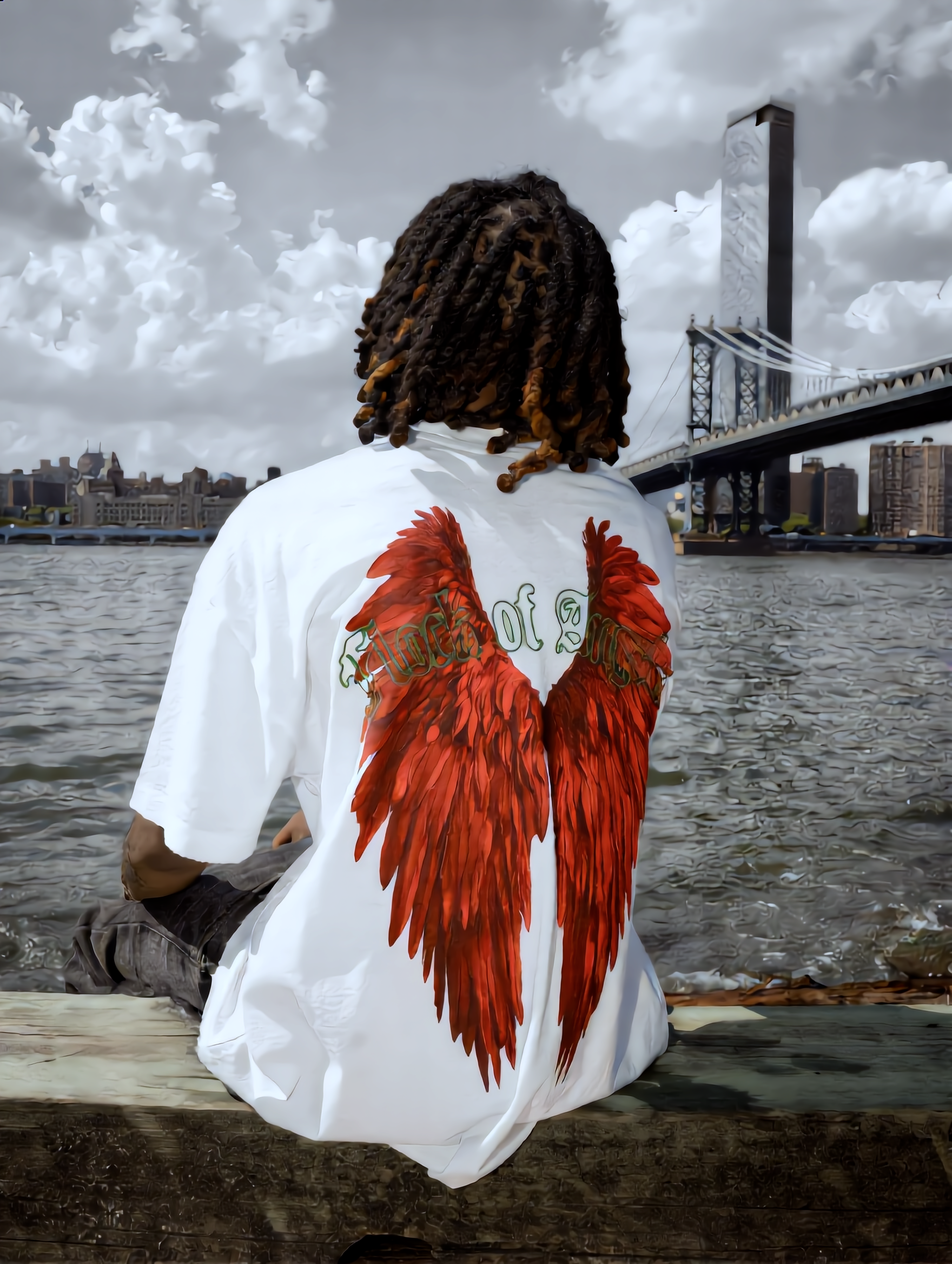 F.O.A SCROLL TEE